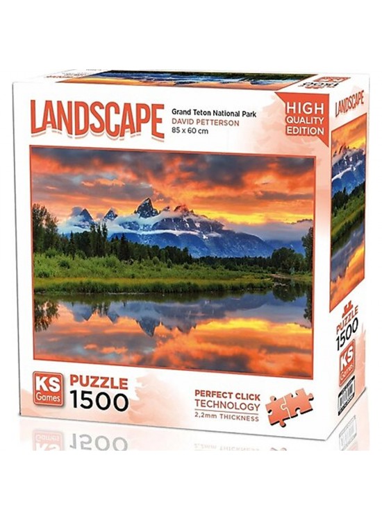 Ks Games Puzzle 1500 Parça Grand Teton National Park