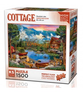 Ks Games Puzzle 1500 Parça Mountain Lake 22036