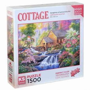 Ks Games Puzzle 1500 Parça Songbirds At Summertime Mill