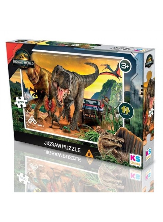 Ks Games Puzzle 200 Jurrasıc World Rebirth Jw 113