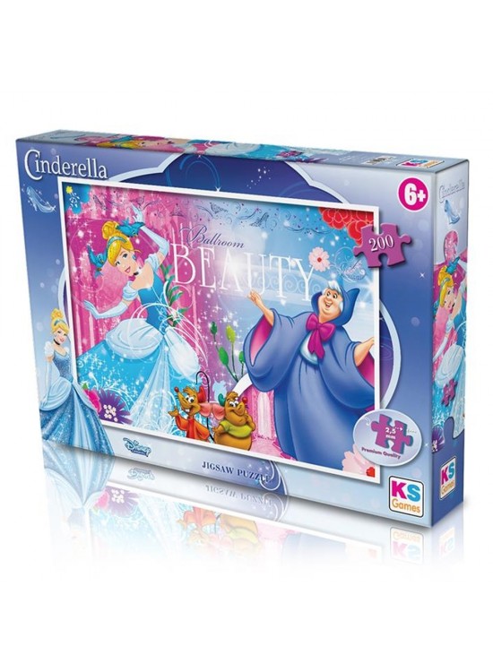 Ks Games Puzzle 200 Parça Cinderella 113