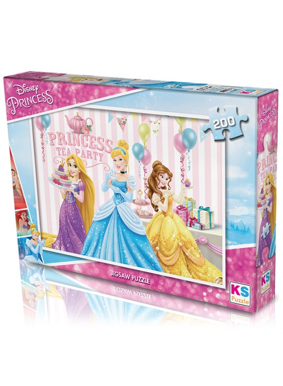Ks Games Puzzle 200 Parça Princess PR.113