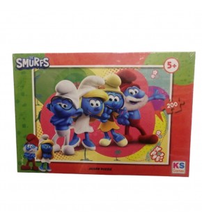 Ks Games Puzzle 200 Parça Smurf SMR 113