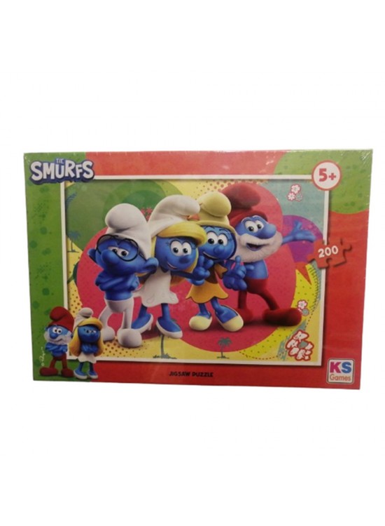 Ks Games Puzzle 200 Parça Smurf SMR 113