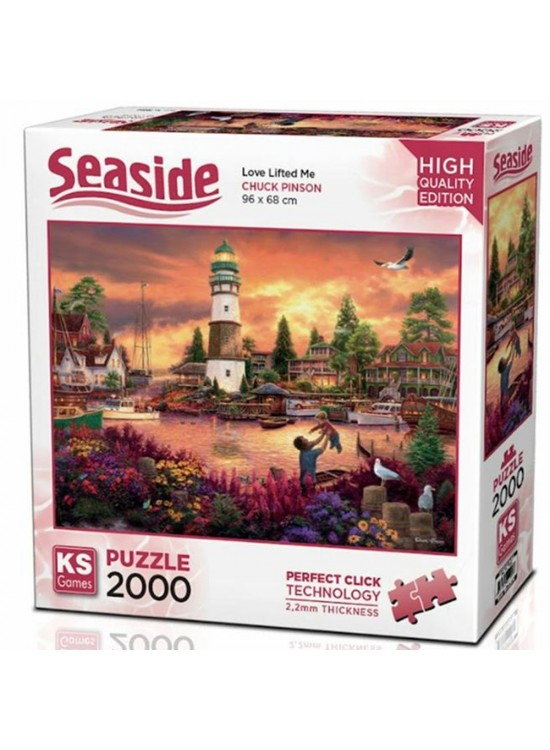 Ks Games Puzzle 2000 Parça Love Lifted Me