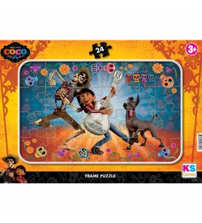 Ks Games Puzzle 24 Parça Coco Frame Puzzle CO 704