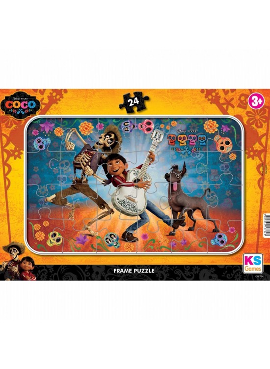 Ks Games Puzzle 24 Parça Coco Frame Puzzle CO 704 Ks Games Puzzle 24 Parça Coco Frame Puzzle CO 704