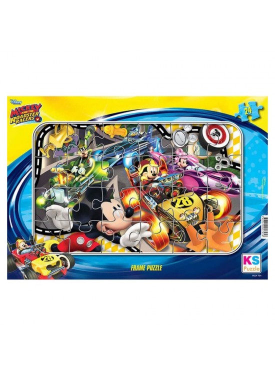 Ks Games Puzzle 24 Parça Mickey Mouse Frame 704 Ks Games Puzzle 24 Parça Mickey Mouse Frame 704