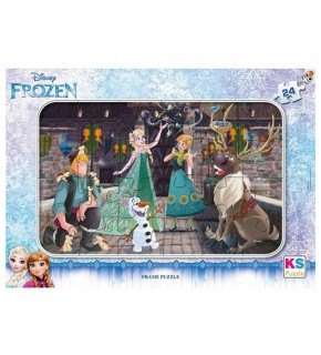 Ks Games Puzzle 24 Parça Princess Frame PR.704