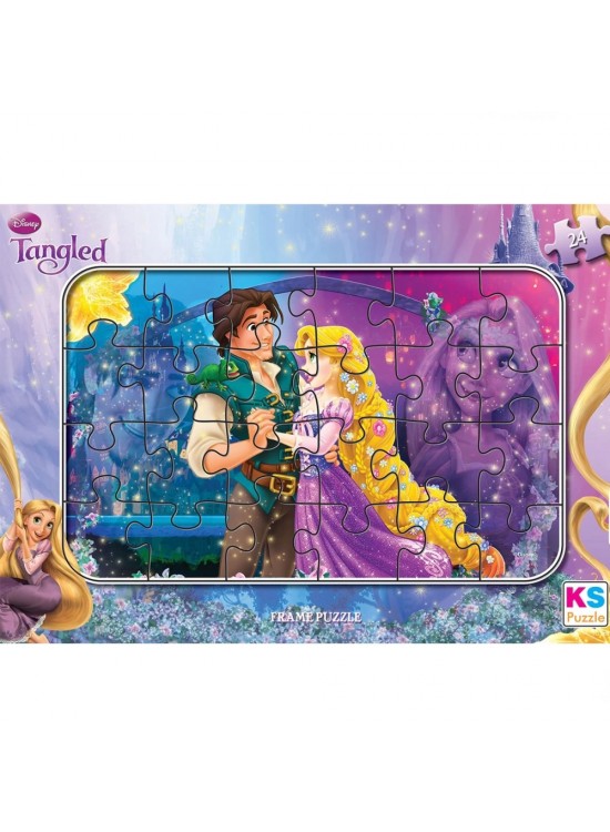 Ks Games Puzzle 24 Parça Tangled Frame tg 704 Ks Games Puzzle 24 Parça Tangled Frame tg 704