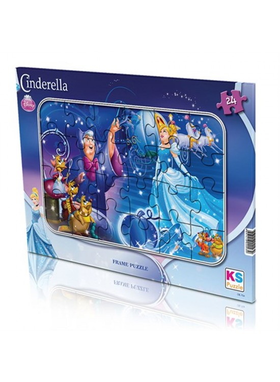 Ks Games Puzzle 24 Parça Cinderella Frame Ks Games Puzzle 24 Parça Cinderella Frame