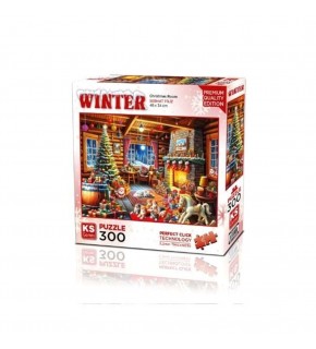 Ks Games Puzzle 300 Christmas Room 19251