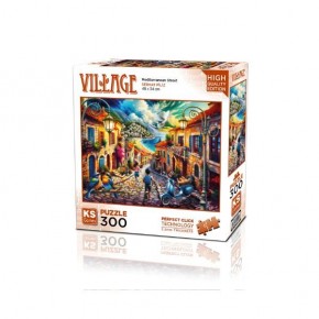 Ks Games Puzzle 300 Mediterranean Street 19260