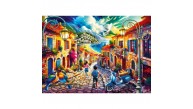 Ks Games Puzzle 300 Mediterranean Street 19260 Ks Games Puzzle 300 Mediterranean Street 19260