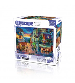 Ks Games Puzzle 3000 Europe Street 23021