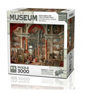 Ks Games Puzzle 3000 Parça Picture Gallery With Views Of Modern 23014