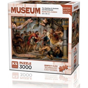 Ks Games Puzzle 3000 The Meeting Of Abraham And Melchizedek