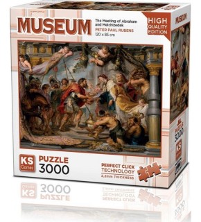 Ks Games Puzzle 3000 The Meeting Of Abraham And Melchizedek