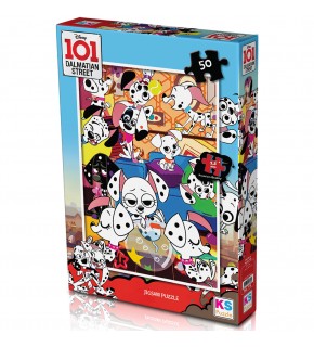 Ks Games Puzzle 50 Parça 101 Dalmatian 709