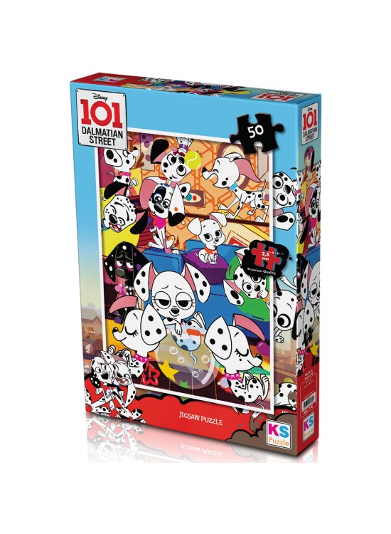 Ks Games Puzzle 50 Parça 101 Dalmatian 709 Ks Games Puzzle 50 Parça 101 Dalmatian 709