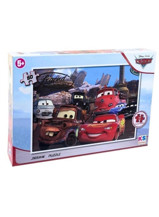 Ks Games Puzzle 50 Parça Cars Cr 709-1