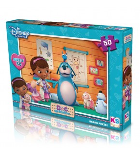 Ks Games Puzzle 50 Parça Doc Mcstuffins DOC 709