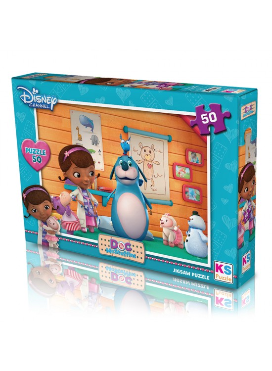 Ks Games Puzzle 50 Parça Doc Mcstuffins DOC 709
