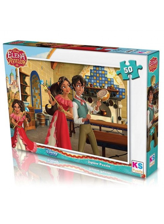 Ks Games Puzzle 50 Parça Elena Avalor 709