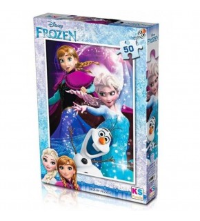 Ks Games Puzzle 50 Parça Frozen FRZ.709