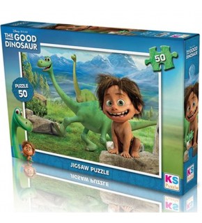 Ks Games Puzzle 50 Parça Good Dınosaur  GD.709