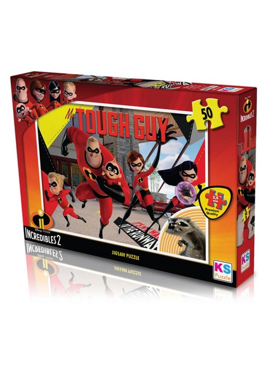 Ks Games Puzzle 50 Parça Incredıbles 2 INC 709 Ks Games Puzzle 50 Parça Incredıbles 2 INC 709