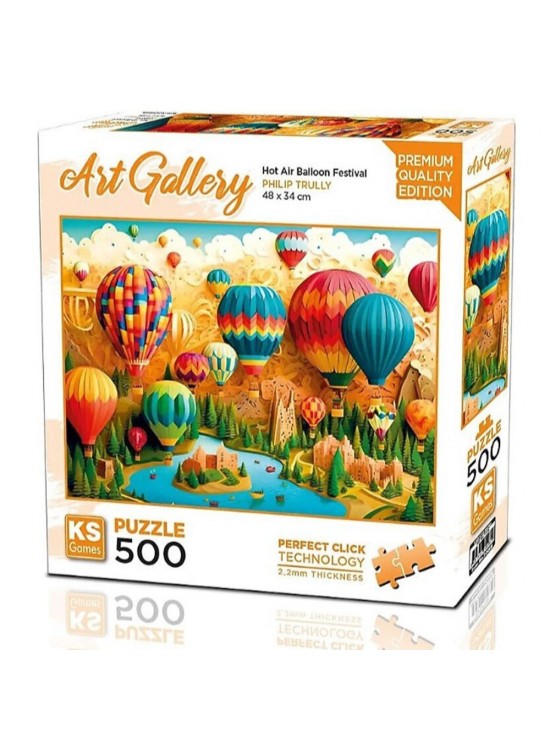 Ks Games Puzzle 500 Hot Air Balloon Festival 20086 Ks Games Puzzle 500 Hot Air Balloon Festival 20086