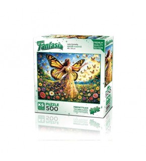 Ks Games Puzzle 500 Lady Butterfly 20093