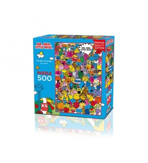 Ks Games Puzzle 500 Mr Men Lisanslı Yetişkin 14451