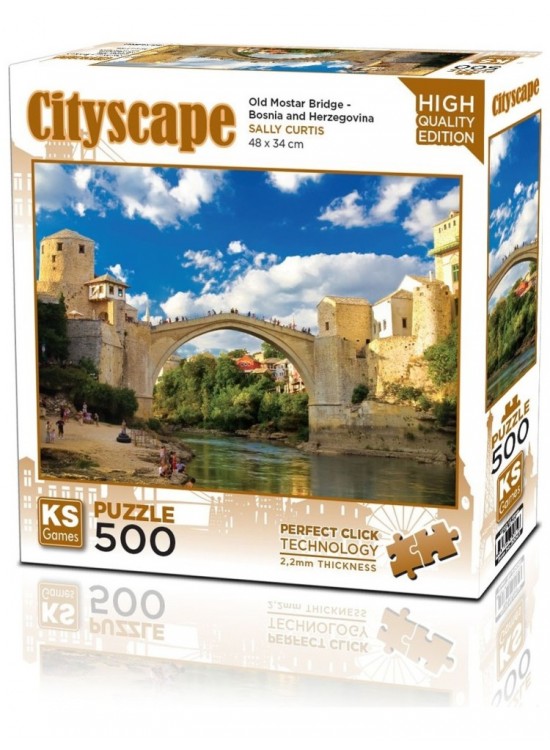 Ks Games Puzzle 500 Old Mostar Bridge Bosna-Hersek 20061