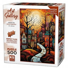 Ks Games Puzzle 500 Parça Houses 20076