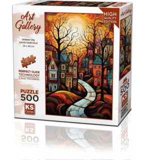 Ks Games Puzzle 500 Parça Houses 20076