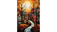 Ks Games Puzzle 500 Parça Houses 20076