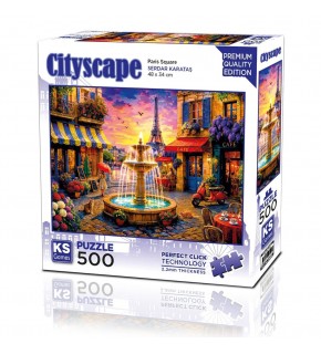 Ks Games Puzzle 500 Paris Square
