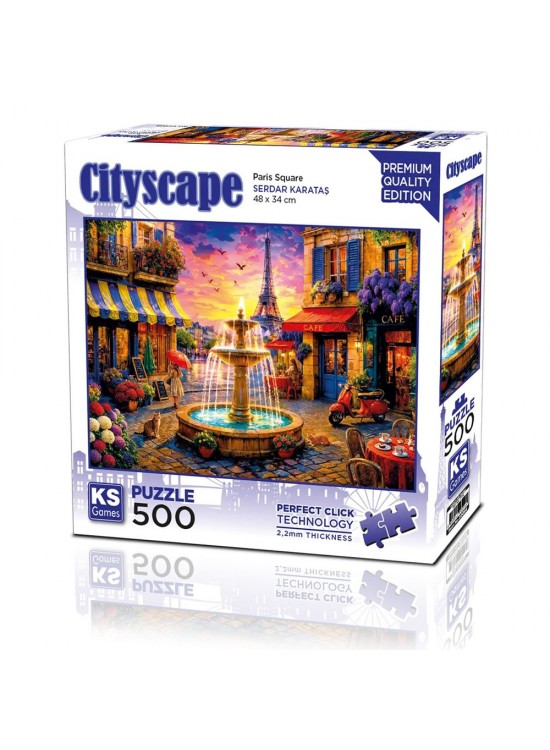 Ks Games Puzzle 500 Paris Square