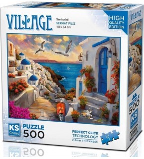 Ks Games Puzzle 500 Santorini