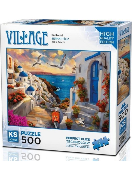 Ks Games Puzzle 500 Santorini Ks Games Puzzle 500 Santorini