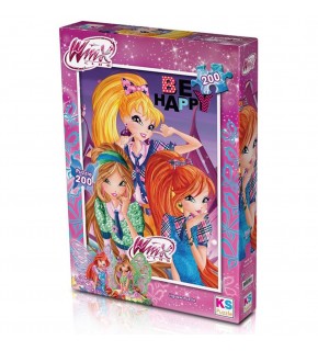 Ks Games Puzzle 200 Parça Wınx