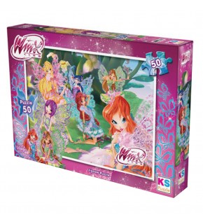 Ks Games Puzzle 50 Parça Wınx