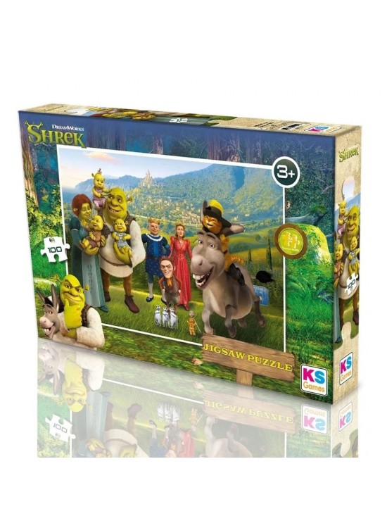 Ks Games Shrek Puzzle 100 Prç.