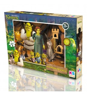 Ks Games Shrek Puzzle 50 Prç.