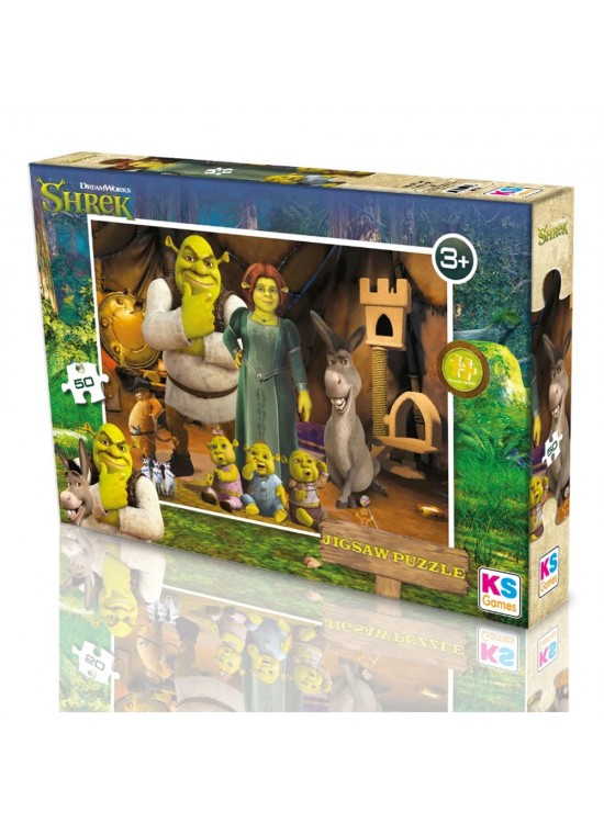 Ks Games Shrek Puzzle 50 Prç.