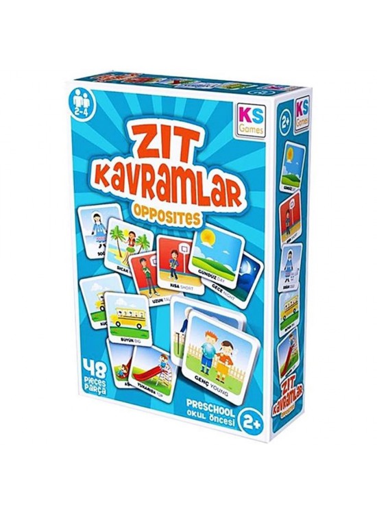 Ks Games Zıt Kavramlar Eğitici Oyunlar Okul Öncesi
