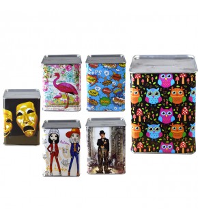 Kumbara Kare Metal 14x11x11