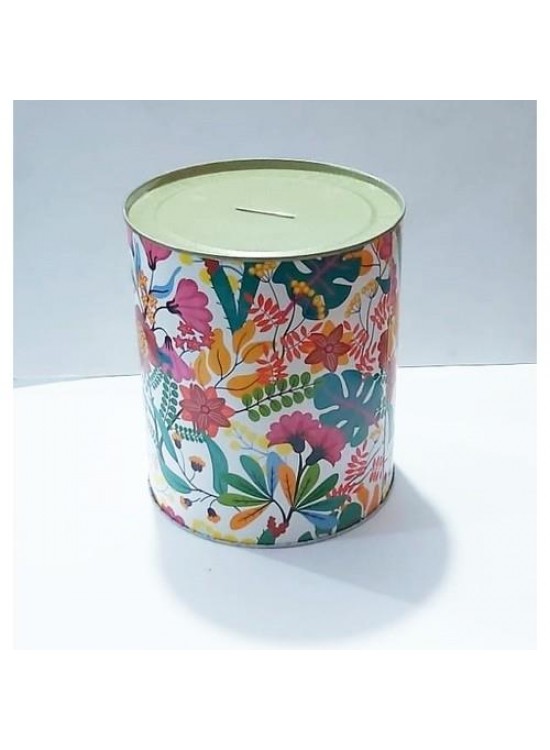 Kumbara Silindir Metal Orta Boy